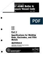 2007asme Boiler & Pressure Vessel Code II Part C Specifications For Welding Rods ElectrodesAnd Fi