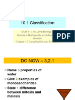 Chapter 10 - Classification and Evolution