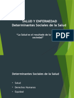 SALUD Y ENFERMEDAD,DETERMINANTES DE SALUD