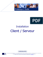 Notice Installation-PROTECSYS 2 Suite Client-Serveur