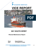 South Spirit Service Report