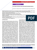 Advancement in Aquaculture System by Applying Biotechnological Tools