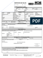 P-Autorizacion de Servicios de Salud: Informacion Del Prestador