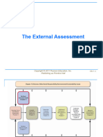 Strategic Management - External Envt Assessment