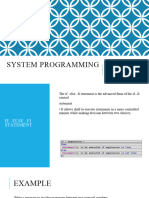 System Programming