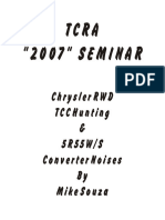 2007 Seminar Mike Souza Handout