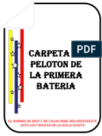 Carpeta de Peloton Tte Perez - 043634