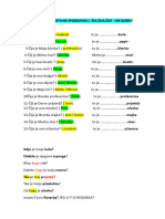 Pronombres Posesivos Čiji Čija Čije .