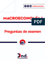 Preguntas de Examen - Macroeconomía I