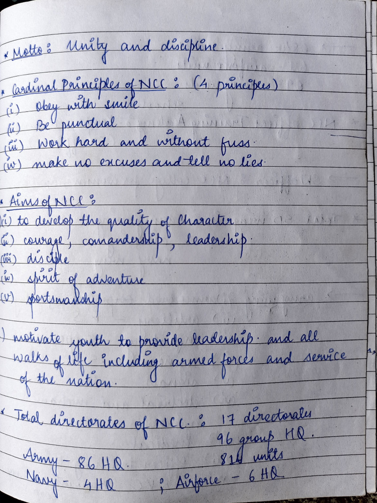 Ncc notes pdf