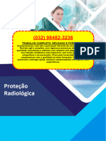 Resolução - (032) 98482-3236 - Roteiro de Aula Prática – Proteção Radiológica
