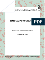 Língua Portuguesa - 4º ano