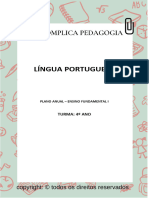 Língua Portuguesa - 4º Ano