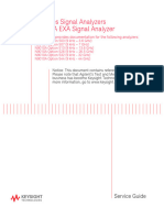 Keysight N9010A EXA X-Series Signal Analyzer Service Manual