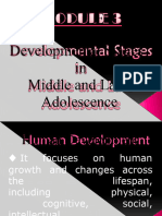 Developmental Stages