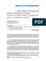 Abellán, Joaquín -Prestigio del poder y sentimiento nacional en Weber-