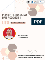 Uts Prinsip Pengajaran Assesmen - Siti Wardina