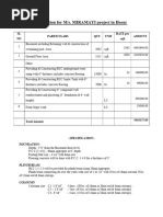 Play School Plan & Estimation