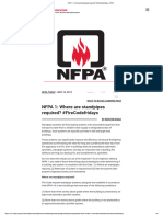NFPA 1 - Where Are Standpipes Required - #FireCodefridays - NFPA