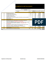 Orçamento Fechamento Com Forro