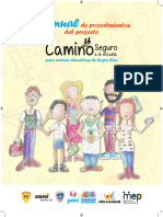 Manual de Procedimientos Camino Seguro A La Escuela (Costa Rica)