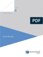 Euroclad Group Vieo External Wall Profile Product Data Sheet en GB