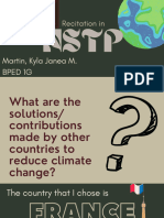 .Paris contribution to climate change