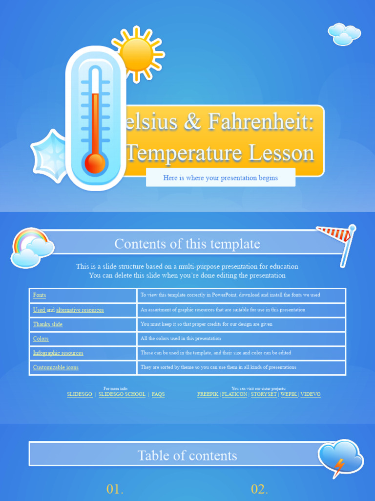 Temperature Conversion Lesson | PDF | Planets | Saturn
