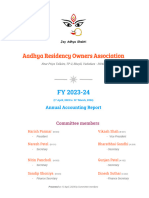 Aadhya Residency - Financial 2023-24