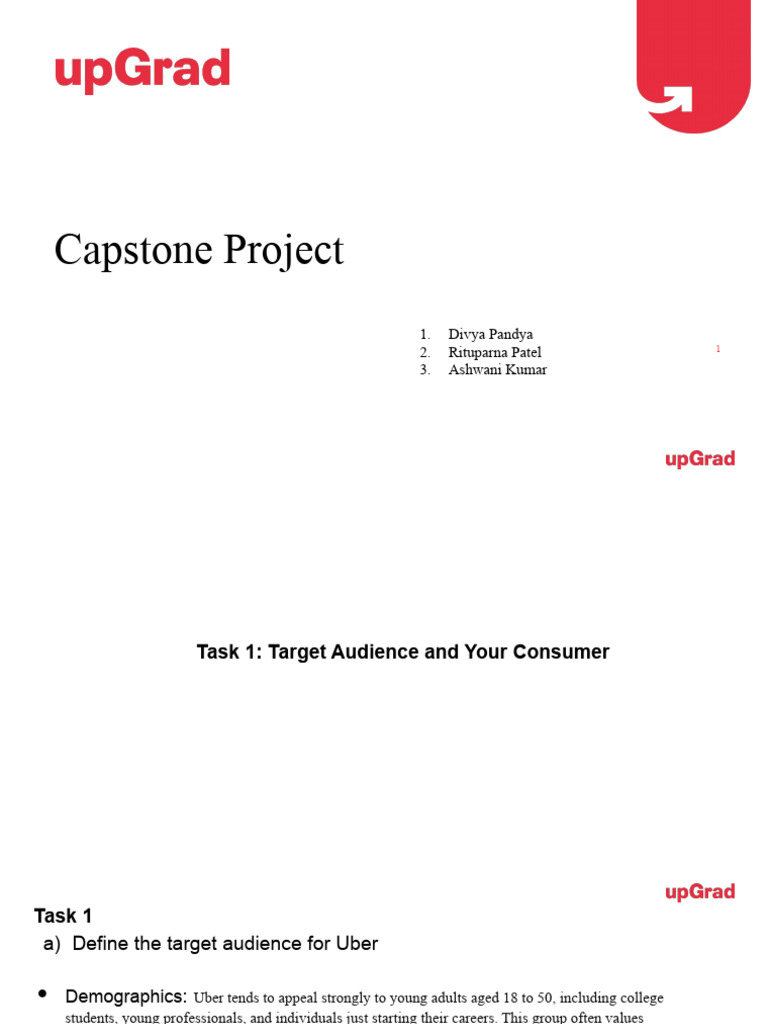 Uber's Target Market Analysis | PDF | Digital Marketing | Marketing