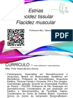 aula - Patologias corporais - estrias - flacidez tissular e muscular  - Dermato -2023