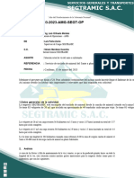 Informe de Estado de Via N°003-2023-Amg-Segt-Op