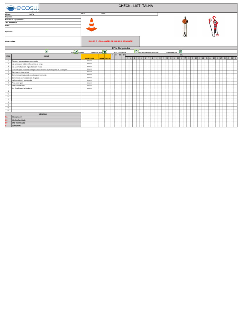 Checklist Talha | PDF