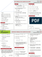 FundaMakers MBA Entrance Exam Formula List