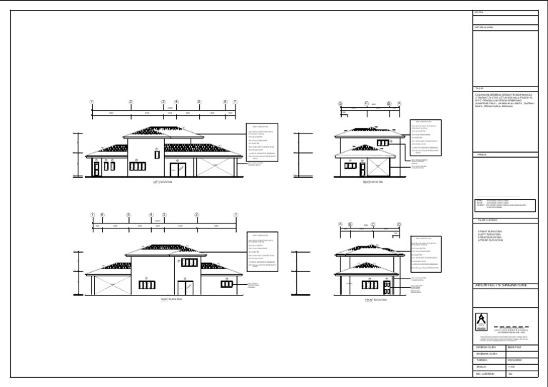 ELEVATION WD SUBMISSION | PDF | Civil Engineering | Building