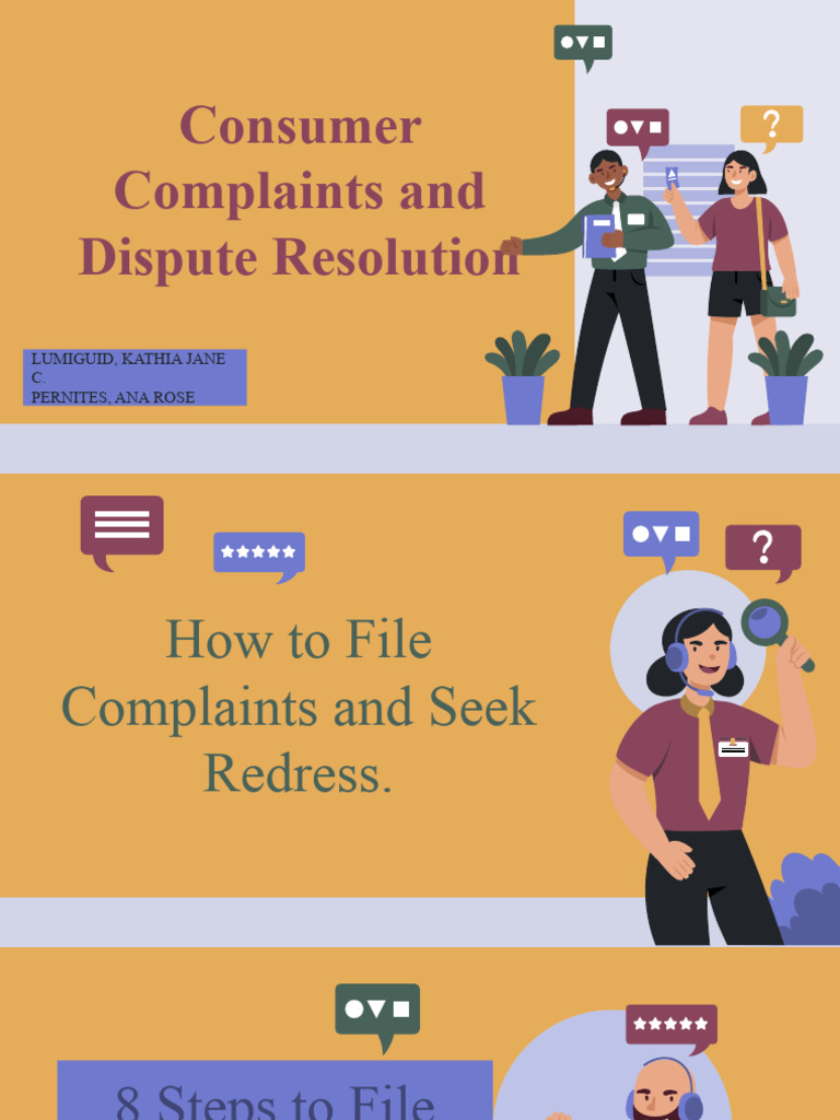 Seeking Redress: Consumer Dispute Guide | PDF | Mediation | Arbitration