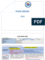 PLANIFICACIÓN ANUAL 2024 Modelado Bersy Hidalgo Cocnepción