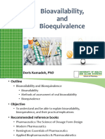 SOPH 431_Bioavailability & Bioequi