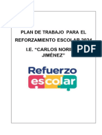 Plan de Refuerzo Escolar 2024