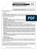 GPR-PR03 Control Administrativo de Proyectos v02