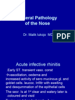 General Pathology of The Nose