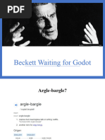 Beckett Waiting For Godot Lucky Speech