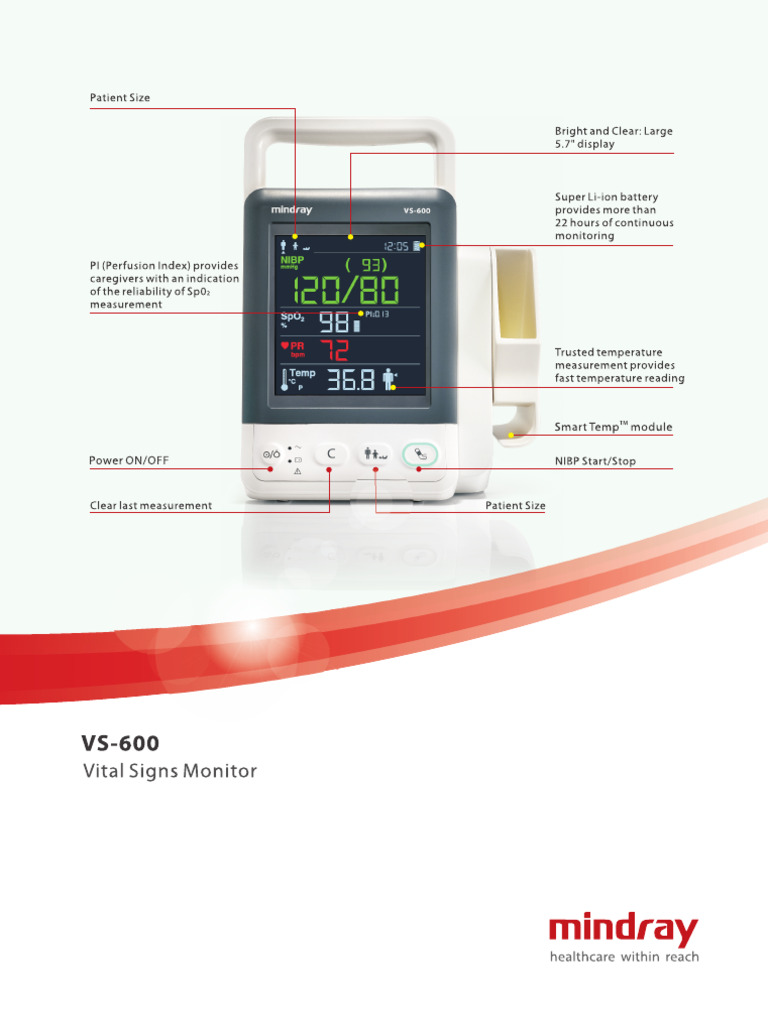 Vs 600 Brochure | PDF