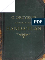 Johann Gustav Droysen Allgemeiner Historischer Handatlas 1886 