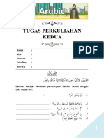 Tugas Perkuliahan Kedua Revisi