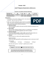 2023A FE PM Questions