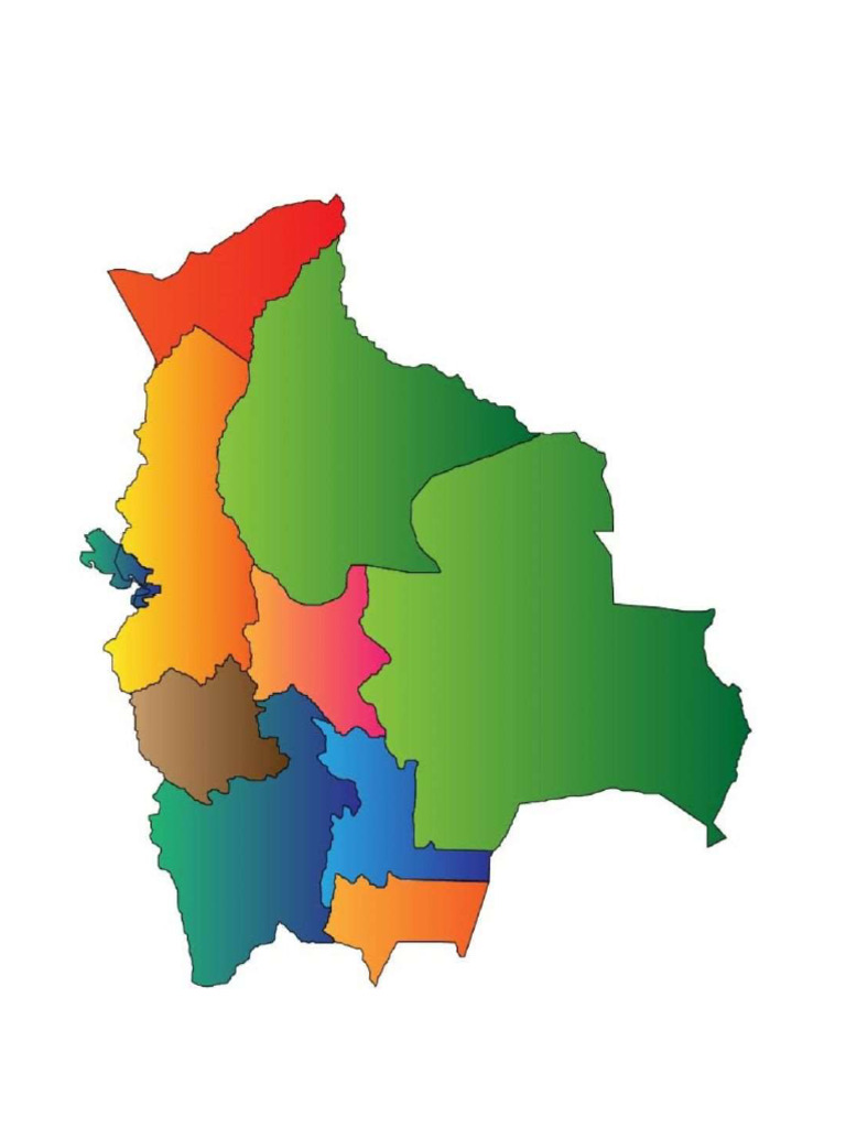 Mapa Politico de Bolivia | PDF