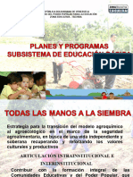 Planes y Programas MPPE