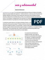 Tolerancia y autoinmunidad 