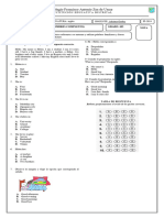 Periodo I - Pruebas Trimestrales 2024 - Grado 602 Inglés